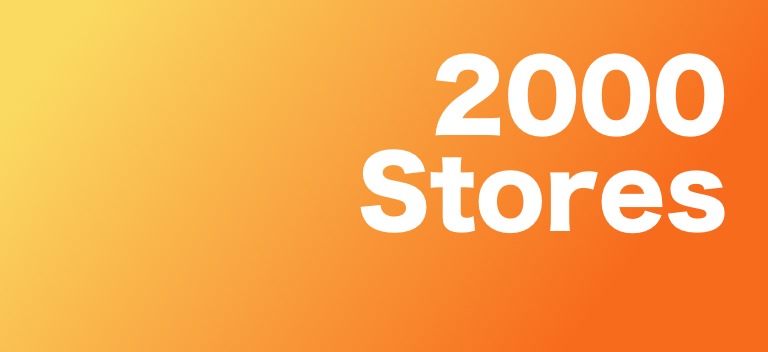 2015 Landmark Group celebrated its 2,000th store.